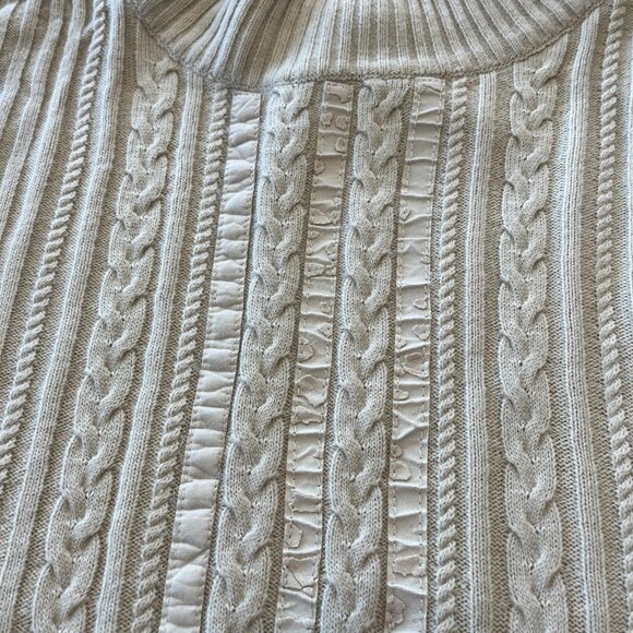 Mens Marquis Cream Sweater - 2XL - Picture 4 of 7